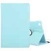 Samsung Galaxy Tab A7 T500 Sky Blue 360 Rotating Leather Case - 1