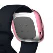 Fitbit Versa 3/Sense Pink TPU Protective Case - Full Plating Cover - 4