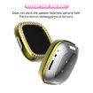 Fitbit Versa 3/Sense Gold Diamond PC Protective Case - Double Row Plating - 5