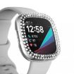 Fitbit Versa 3/Sense Double Row Diamond PC Case - Transparent Cover - 3