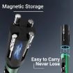 2uul SD11 Espresso Electric Screwdriver Set - Precision Tool Kit - 9