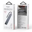 Yesido HB27 8 in 1 Type-C 3.1 Multifunctional HUB Adapter Dock (Dark Grey) - 9