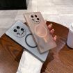 Xiaomi 14 Ultra Fine Hole Ice Fog MagSafe Phone Case Titanium Grey - 3