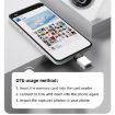 DC15 4K HD Video Camera, 2.4" Screen, 18X Zoom, 64MP Shooting - White - 9