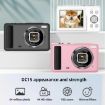 DC15 4K HD Camera, 2.4" Screen, 18X Zoom, 64MP Shooting - Black - 2