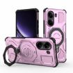 Redmi Turbo 4 5G J-20 Pink MagSafe Magnetic TPU+PC Phone Case - 1