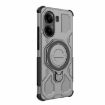 Redmi Turbo 4 5G J-20 Grey MagSafe Magnetic TPU+PC Phone Case - 3