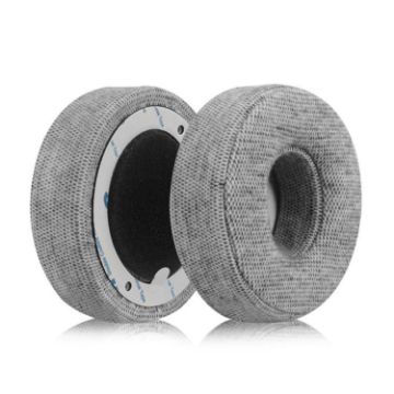 Cotton Replacement Earpads for Beats Solo3/Solo2 - 1 Pair (Grey) - 1