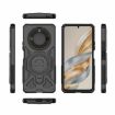 For Honor X60 5G J-20 Black MagSafe Magnetic TPU+PC Phone Case - 2
