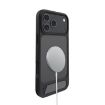 iPhone 15 Pro Kalebol MagSafe Tilt Holder PC TPU Case Black - 4