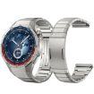 Huawei Watch 4 Pro Titanium Alloy Band - Grey Bamboo Joint HW Buckle - 4
