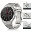 Huawei Watch 4 Pro Titanium Alloy Band - Silver Bamboo Joint HW Buckle - 5