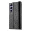 Samsung Galaxy S24+/S25+ 5G Leather Wallet Case with Strap (Black) - 3