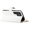 Samsung Galaxy S24 Ultra 5G White Leather Wallet Case with Strap - 5
