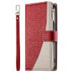 Samsung Galaxy S20 Red Leather Wallet Case with Strap & Card Slots - 2