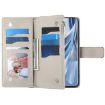 Realme 11 4G Brown Leather Wallet Phone Case with Strap & Multi-card Slots - 4