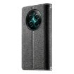 Realme 13/12/12+ 5G/Narzo 70 Leather Wallet Phone Case with Strap (Black) - 3