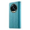Realme 13 Pro/13 Pro+ Blue Leather Wallet Phone Case with Strap - 3