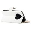 Realme 14 Pro+ White Leather Wallet Phone Case with Strap & Zipper - 5