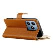 Realme C63/C61 4G Wallet Leather Phone Case with Strap - Brown - 5