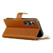 Realme C65 4G Leather Wallet Phone Case with Strap - Brown - 5