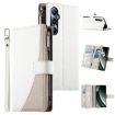 Realme C65 4G Global Leather Wallet Phone Case with Strap - White - 1