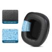 Protein Leather Replacement Earpads for EDIFIER G5/G50/G35/G3 (Black) - 3