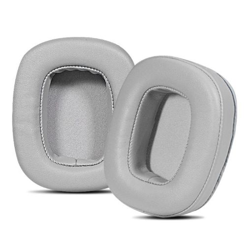 Replacement Earpads for EDIFIER G5/G50/G35/G3 - Grey Protein Leather - 1