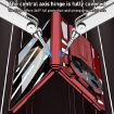 Huawei Mate X6 GKK Magnetic Folding Supercar Phone Case - Silver - 6