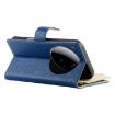 Xiaomi 15 Ultra Dark Blue Leather Wallet Phone Case with Strap - 5