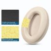 Protein Leather Earpads 2pcs for EDIFIER MT6 Pro (Black) Replacement - 3