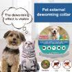 Puppy Deworming Calming Collar - Fleas & Ticks, 56cm, Purple - 6