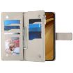 Redmi A3/Xiaomi Poco C61 Blue Leather Wallet Phone Case with Strap - 4