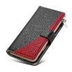 Redmi A5/Poco C71 Leather Wallet Phone Case with Strap - Black - 6