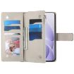 Redmi K80/K80 Pro/Poco F7 Pro Leather Wallet Case with Strap - Dark Blue - 4