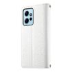Redmi Note 12 4G/12R Pro Wallet Leather Case with Strap - White - 3