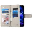 Redmi Note 12 4G/12R Pro Wallet Leather Case with Strap - White - 4