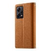 Redmi Note12 Pro+/Explorer Wallet Leather Case with Strap (Brown) - 3