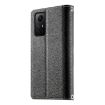 Redmi Note 12S/11 4G Leather Wallet Case with Strap - Black - 3