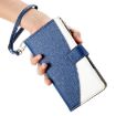 Redmi Note 12S/11 4G Leather Wallet Case with Strap - Dark Blue - 7