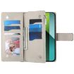 Redmi Note 13 5G Black Leather Wallet Case with Strap & Multi-card Slots - 4