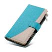 Redmi Note 13 Pro/Poco X6 Blue Leather Wallet Case with Strap - 6