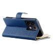 Redmi Note 13 Pro/Poco X6 Leather Wallet Case with Strap - Dark Blue - 5