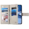 Redmi Turbo 4 Pro/Poco F7 Leather Wallet Case with Strap - Dark Blue - 4