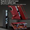 Huawei Mate XT GKK Magnetic Flip Case with Rotating Bracket - Black - 2