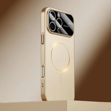 iPhone 16 Pro Max Kalebol MagSafe Frosted PC Case - Desert Gold - 1