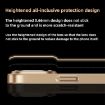 iPhone 15 Kalebol MagSafe Frosted PC Case - Large Window Orange - 4