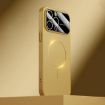 iPhone 14 Pro Max Kalebol MagSafe Frosted PC Case - Khaki - 1