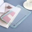 Samsung Galaxy Tab S9/S10 FE Green TPU Clear Acrylic Tablet Case - 3