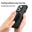 iPhone 17 Dark Green Metal Lens Frame MagSafe Holder Frosted Case - 4